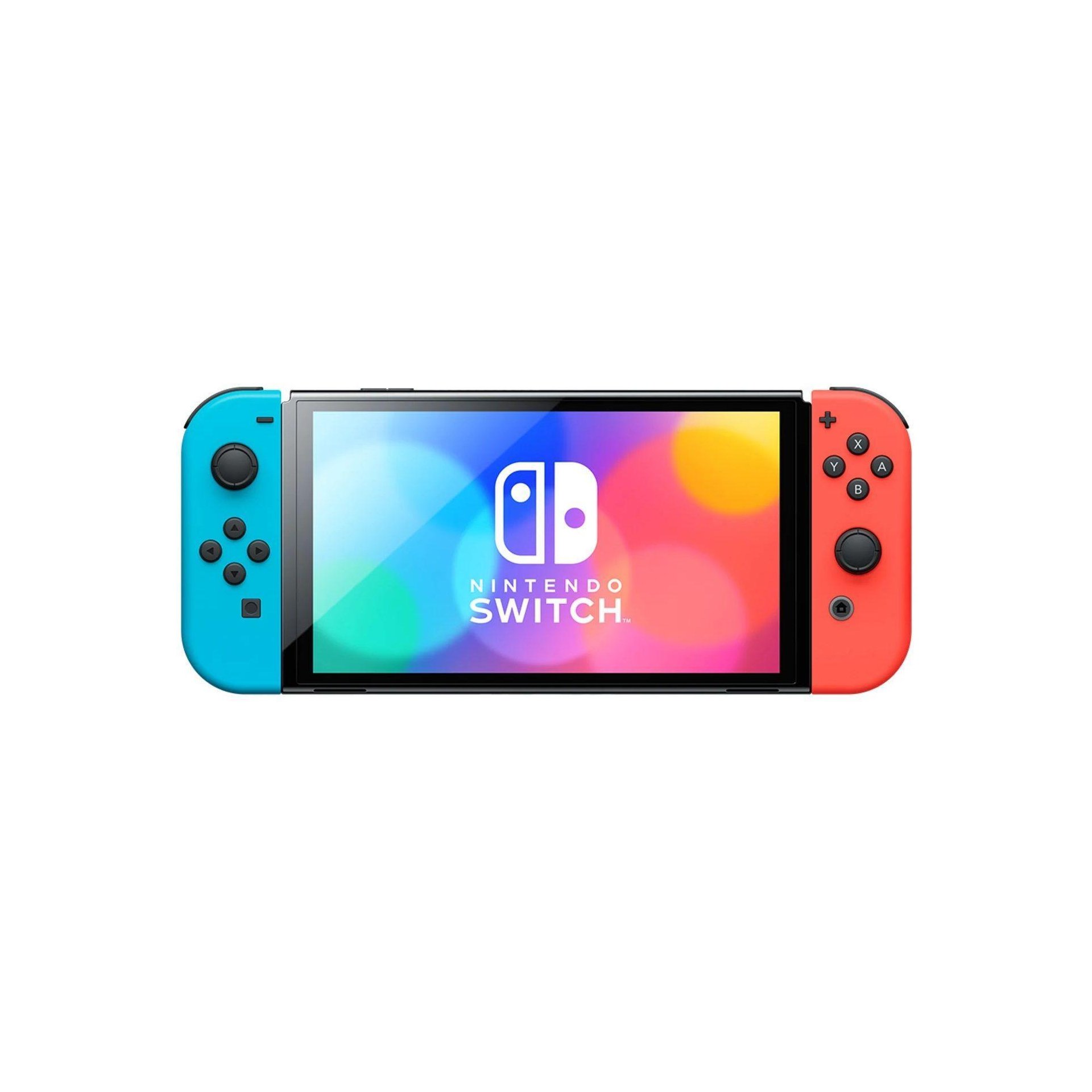 Конзола Nintendo Switch OLED (Red/Blue JOY-CON) - Nintendo, Игрови