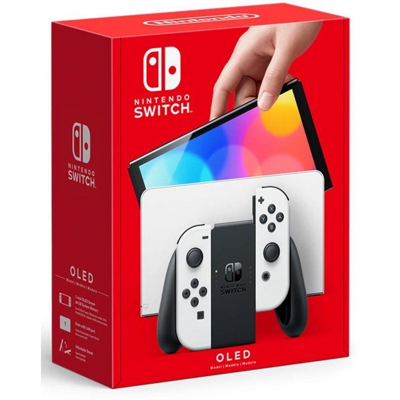 Конзола Nintendo Switch OLED White - Nintendo, Игрови конзоли