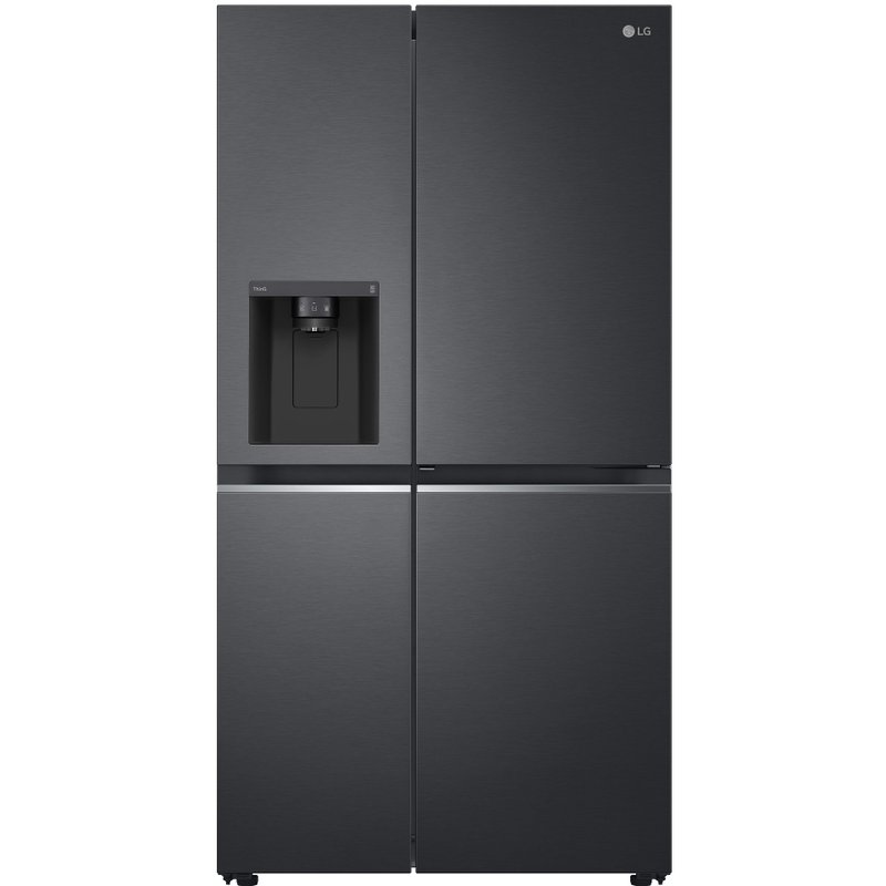 にこページ Хладилник с фризер LG GSJV71MCTE , 635 l, E , No Frost , Черен