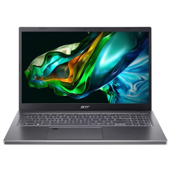 Лаптоп ACER ASPIRE 5 A515-58M-58XW NX.KHGEX.00M , 15.60 , Intel Core i5-1335U (10 cores) , 512GB SSD , 32 , Intel Iris Xe Graphics , Без OS от ACER — продуктова снимка