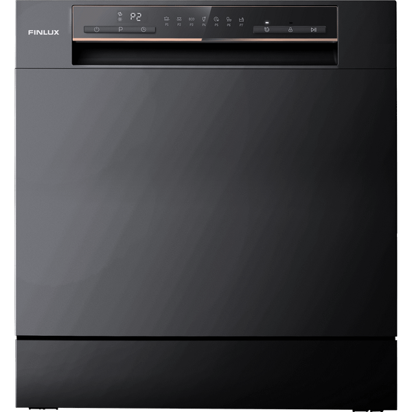 Съдомиялна машина Finlux WQP8 BLACK , 8 комплекта, F — снимка на продукта от Finlux