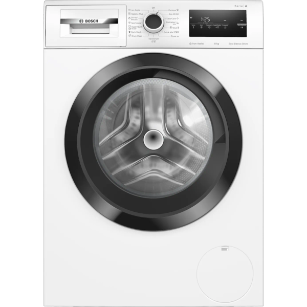 Пералня Bosch WAN24168BY*** , 1200 об./мин., 8.00 kg, A , Бял Изображение