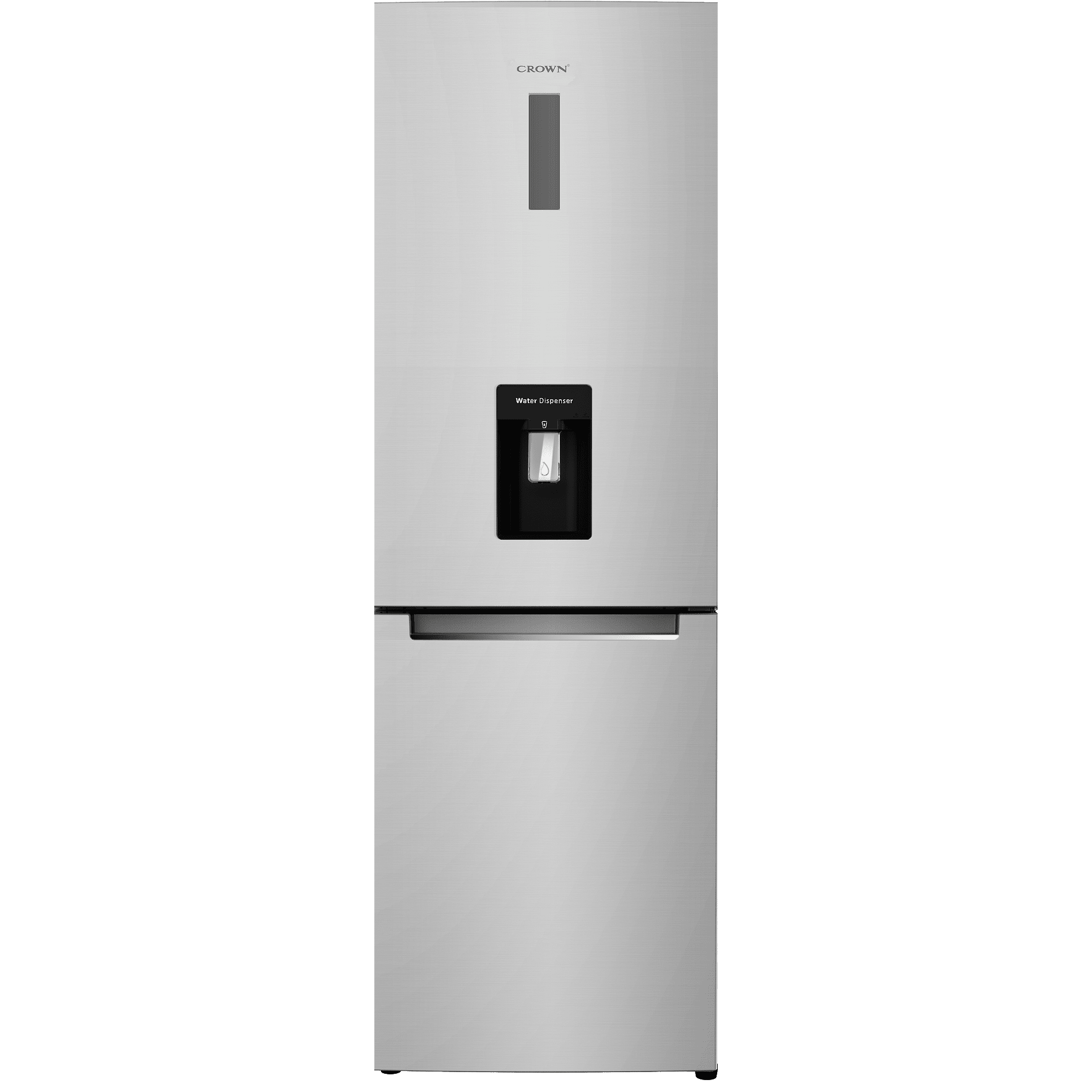 Хладилник с фризер Crown CBN444DIX/DIS , 320 l, E , No Frost , Инокс