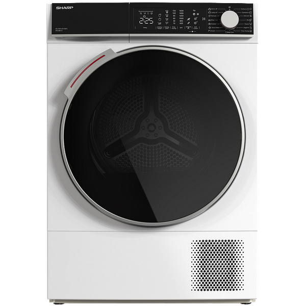 Сушилня Sharp KD-NHL8S9GWC , 8 kg, C                                                                                                                                , C , Бял Изображение