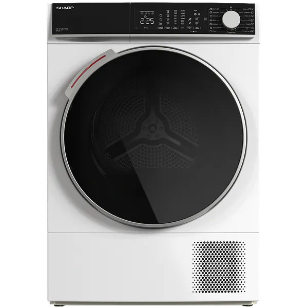 Сушилня Sharp KD-NHL8S9GWC , 8 kg, C , C , Бял Сушилня Sharp KD-NHL8S9GWC , 8 kg, C , C , Бял Изображение