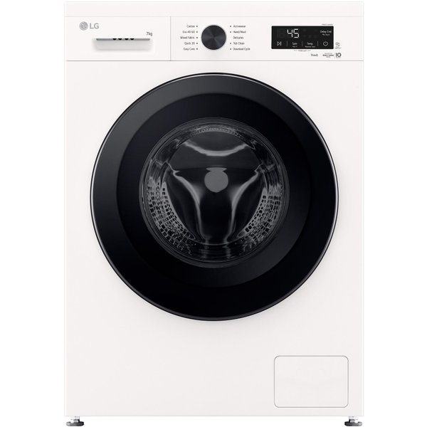 Пералня LG F2X10S7NWK , 1200 об./мин., 7.00 kg, A , Бял