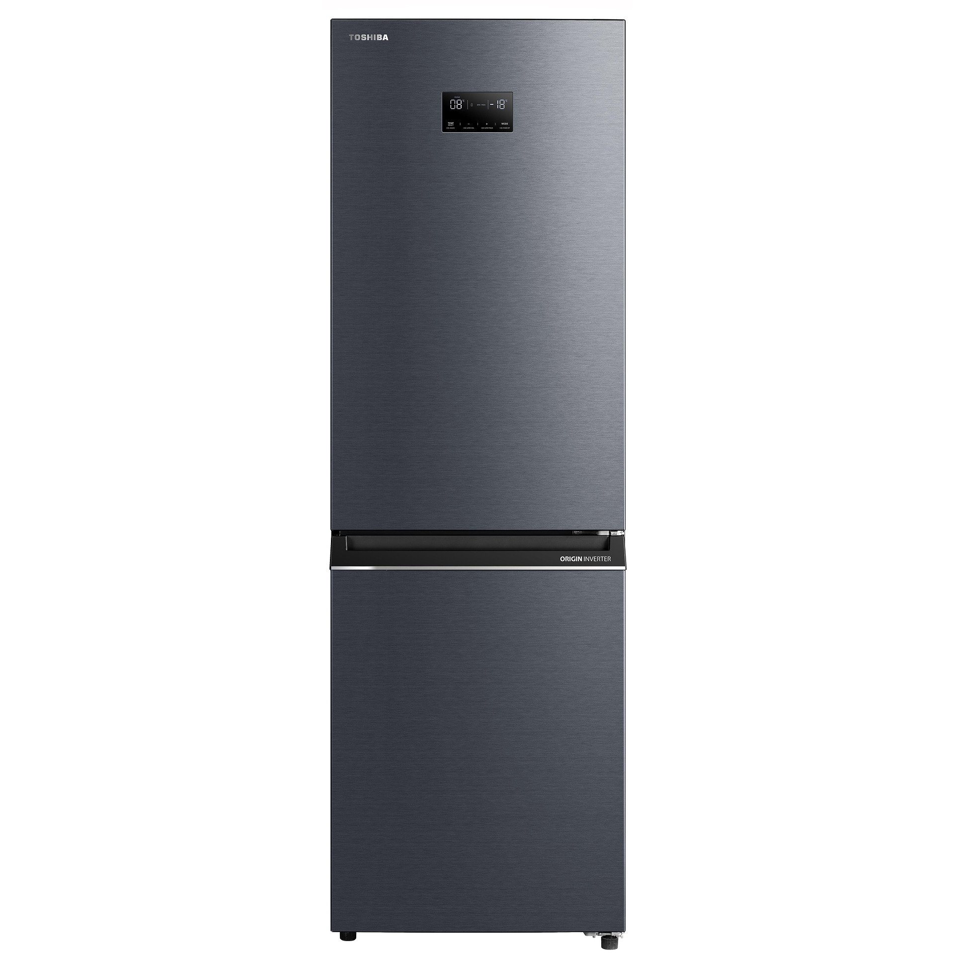 Хладилник с фризер Toshiba GR-RB449WE-PMJ(06) , 338 l, E , No