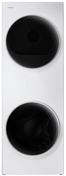Пералня със сушилня Finlux ComboWash FWT9080WH , 1200 об./мин., 8 kg, 9.00 kg, A , E , Бял