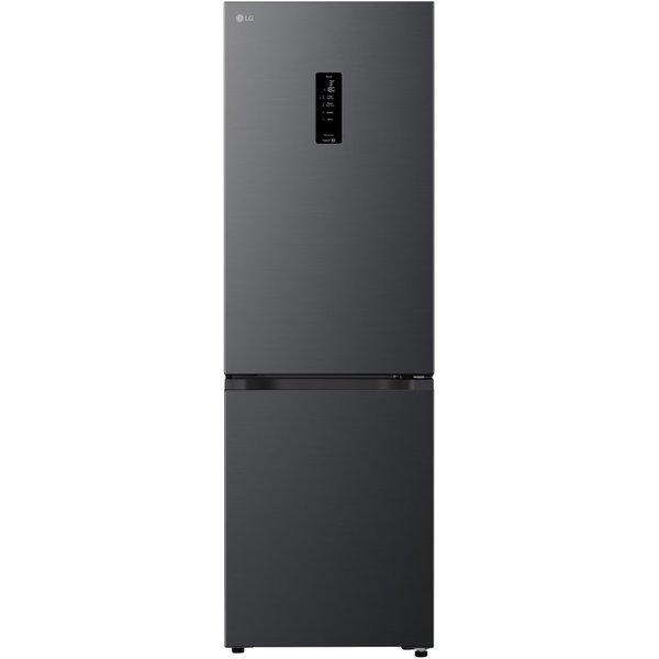 Хладилник с фризер LG GBBSJ11DEP , 333 l, D , No Frost , Черен инокс Хладилник с фризер LG GBBSJ11DEP , 333 l, D , No Frost , Черен инокс Изображение