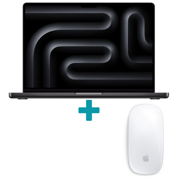 Пакет Лаптоп Apple MacBook Pro 14" M5 Pro 1TB Space Black mgdr4 + Мишка Apple Magic Mouse (2024) - White mxk53 Изображение