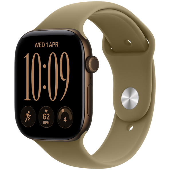 Смарт часовник Apple Watch 12 42mm Bronze/Olive Band S/M mjef4 , 64 , Apple S11 64-bit Dual Core Смарт часовник Apple Watch 12 42mm Bronze/Olive Band S/M mjef4 , 64 , Apple S11 64-bit Dual Core Изображение