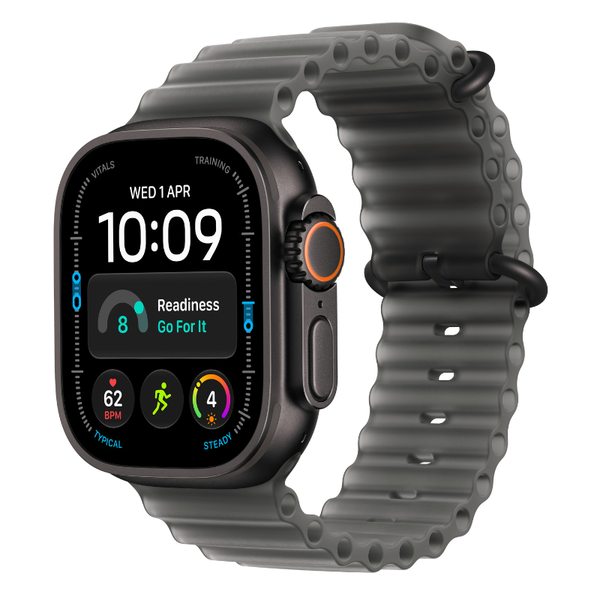 Смарт часовник Apple Watch Ultra 4 49mm Black/Black Ocean Band mjay4 , 64 , Apple S11 64-bit Dual Core Изображение