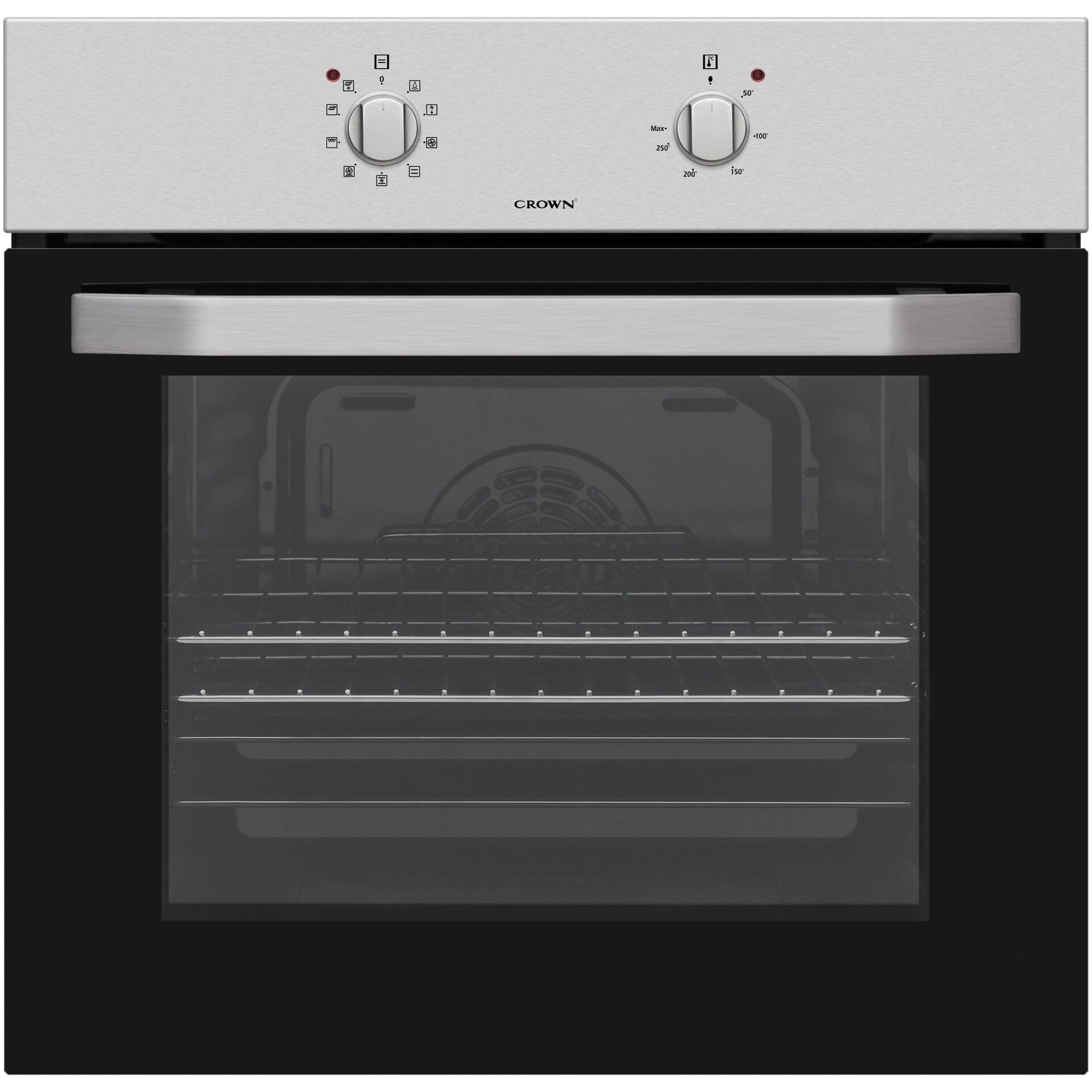 Фурна за вграждане Crown FCM 600A IX , 65 L , А , Механично